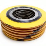 Sterling Seal 304 SS Spiral Wound Gasket 150# 2-1/2" Yellow Pack of 6-0